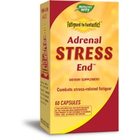 Nature's Way От усталости до фантастической!® Adrenal Stress-End™ -- 60 капсул Nature's Way