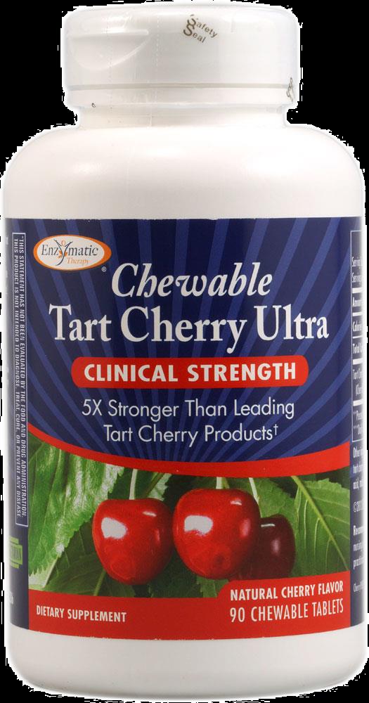 Tart Cherry Ultra Chewables (Жевательные таблетки) - Montmorency Cherry -- 90 Chewable Tablets (Жевательные таблетки) Nature's Way