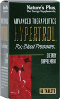 NaturesPlus Advanced Therapeutics Hypertrol® Rx Blood Pressure® -- 60 таблеток NaturesPlus