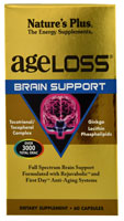 AgeLoss® Brain Support -- 60 Capsules (Капсулы) NaturesPlus