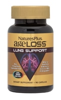 NaturesPlus AgeLoss Lung Support — 90 капсул NaturesPlus