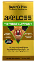 AgeLoss Thyroid Support -- 60 Capsules (Капсулы) NaturesPlus