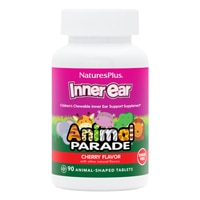 NaturesPlus Animal Parade® Children's Chewable Inner Ear Support Natural Cherry -- 90 Chewables NaturesPlus