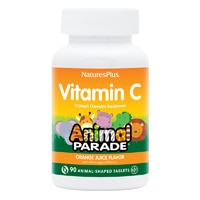 Витамин C для детей, жевательные таблетки с концентратами цельного пищевого продукта - 90 таблеток - NaturesPlus NaturesPlus