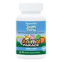 Animal Parade Tooth Fairy Children's Chewables (Жевательные таблетки) Vanilla -- 90 Chewable Tablets (Жевательные таблетки) NaturesPlus