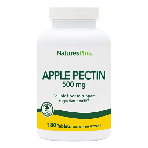 NaturesPlus Яблочный пектин — 500 мг — 180 таблеток NaturesPlus