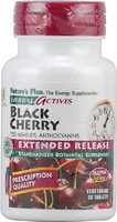 Черная вишня пролонгированного действия, 750 мг, 30 вегетарианских таблеток NaturesPlus