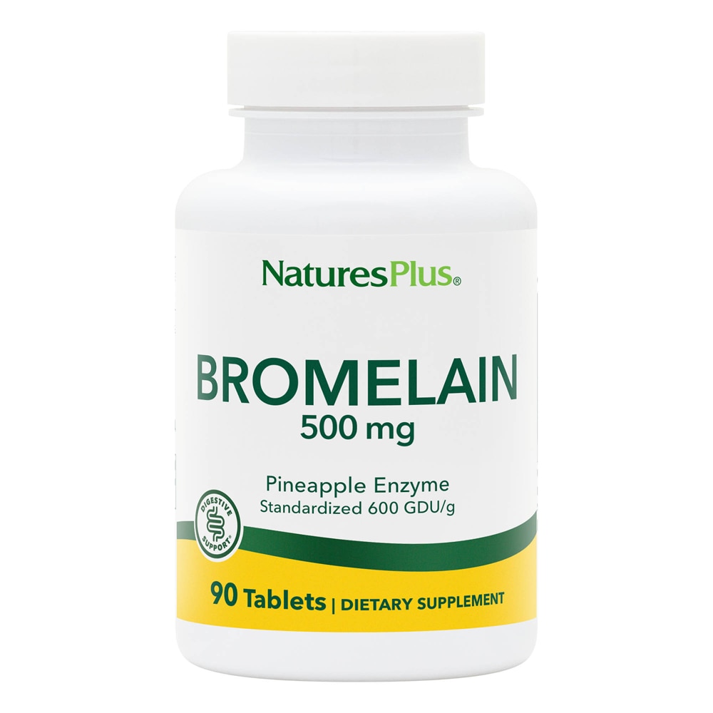 Bromelain -- 500 mg - 90 Tablets (Таблетки) NaturesPlus