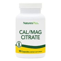 Cal-Mag Citrate -- 90 Capsules (Капсулы) NaturesPlus