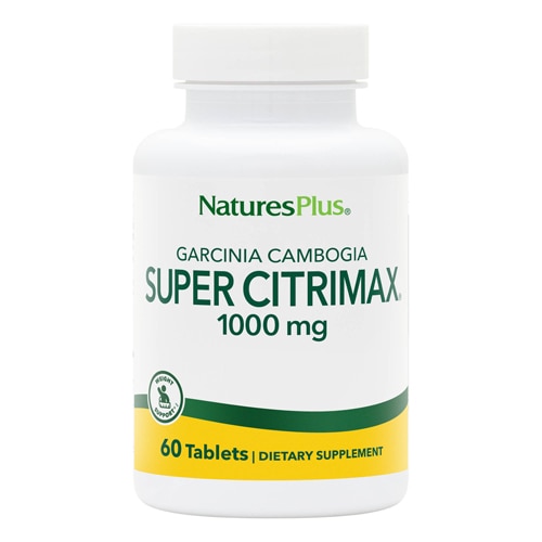 SUPER CITIMAX 1000 мг - 60 таблеток, поддержка веса, без глютена, вегетарианский NaturesPlus