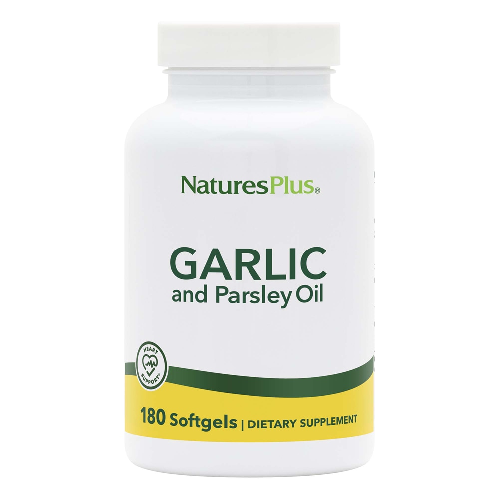 Garlic and Parsley Oil -- 180 Softgels (Мягкие капсулы) NaturesPlus