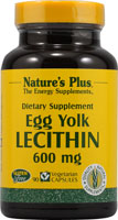 Лецитин из яичного желтка - 600 мг - 180 капсул - NaturesPlus NaturesPlus