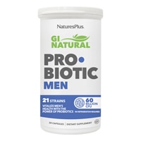 GI Natural ProBiotic Men - 60 миллиардов КОЕ - 30 капсул - NaturesPlus NaturesPlus