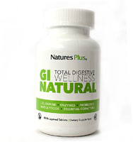 NaturesPlus GI Natural™ Total Digestive Wellness — 90 таблеток NaturesPlus