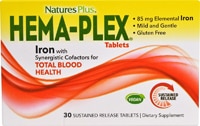 Гема-Плекс®, 30 таблеток NaturesPlus