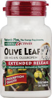 Herbal Actives Оливковый лист — 500 мг — 30 вегетарианских таблеток NaturesPlus