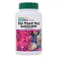 Herbal Actives Red Yeast Rice Gugulipid® -- 450 mg - 120 Vegan Capsules (Веганские капсулы) NaturesPlus