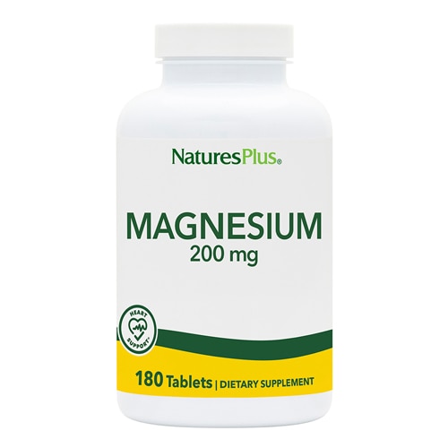 Магний - 200 мг - 180 таблеток - NaturesPlus NaturesPlus