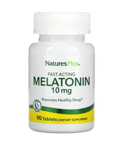 NaturesPlus Мелатонин -- 10 мг -- 90 таблеток NaturesPlus