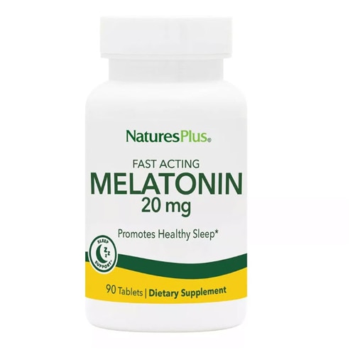 NaturesPlus Мелатонин -- 20 мг -- 90 таблеток NaturesPlus