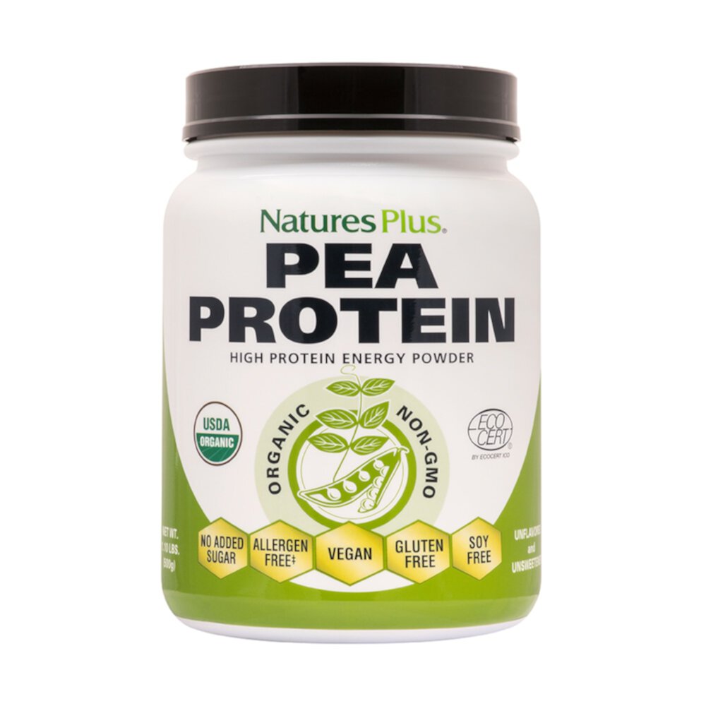 Organic Pea Protein -- 1.1 lbs NaturesPlus