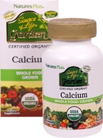 Source of Life® Garden™ Calcium -- 120 Vegan Capsules (Веганские капсулы) NaturesPlus