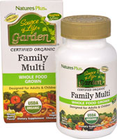 Source of Life® Garden Family Multi Mixed Berry -- 60 Chewables (Жевательные таблетки) NaturesPlus