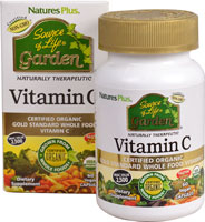 Source of Life® Garden™ Vitamin C -- 60 Vegan Capsules (Веганские капсулы) NaturesPlus