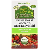 Source of Life Garden Women's Once Daily Multi -- 30 Vegan Tablets (Таблетки) NaturesPlus