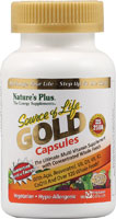 Source of Life® Gold Multi-Vitamin Supplement -- 90 Vegetarian Capsules (Вегетарианские капсулы) NaturesPlus