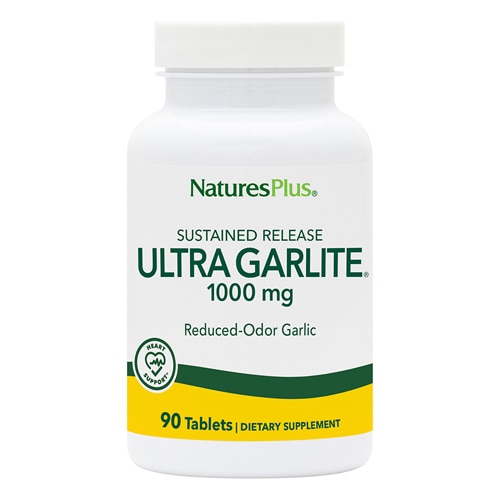 Ultra Garlite Sustained Release -- 1000 mg - 90 Tablets (Таблетки) NaturesPlus