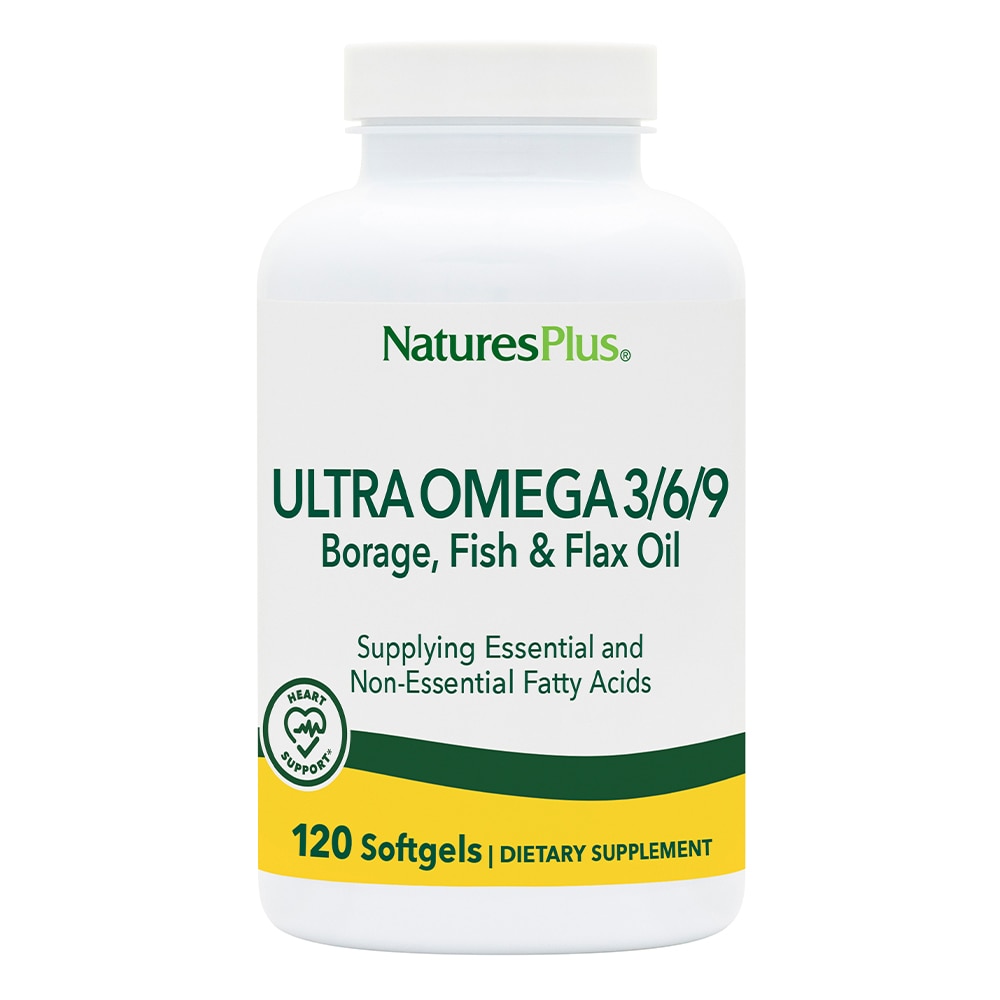 Ultra Omega 3 6 9 - 120 капсул - NaturesPlus NaturesPlus