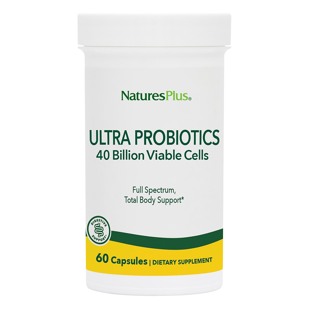 Ultra Probiotics Maximum Strength -- 60 Vegetarian Capsules (Вегетарианские капсулы) NaturesPlus