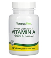NaturesPlus Витамин А - 10000 МЕ - 90 таблеток NaturesPlus