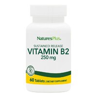 Витамин B2 — 250 мг — 60 таблеток NaturesPlus