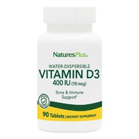 Vitamin D3 -- 400 IU - 90 Tablets (Таблетки) NaturesPlus