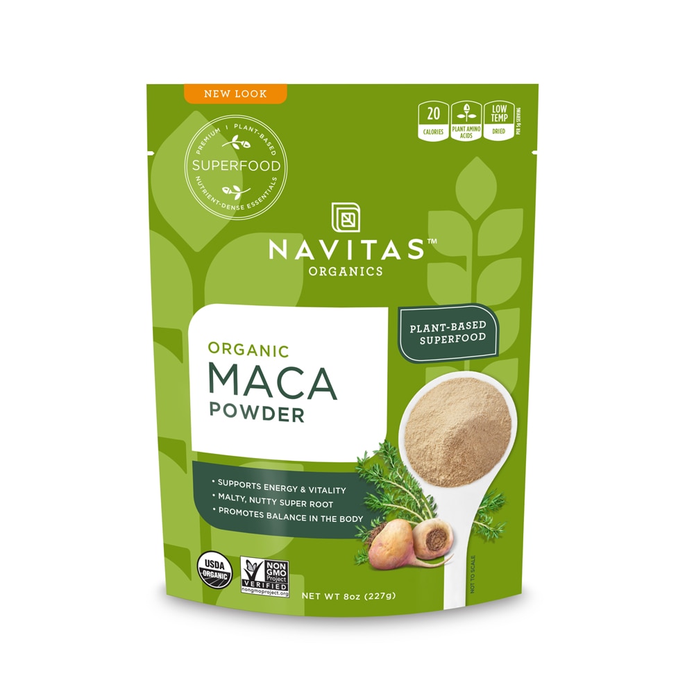 Мака Порошок - 226 г - Navitas Organics Navitas Organics