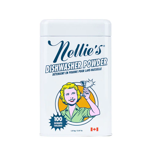 Dishwasher Powder Detergent -- 100 Scoops Nellie's