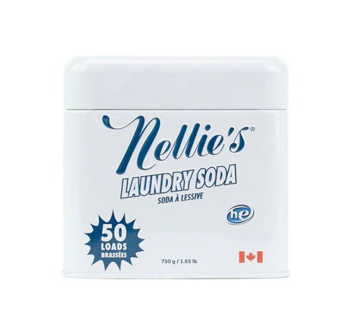 Laundry Soda Powder Detergent Tin -- 50 Loads Nellie's