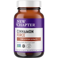 Корица Cinnamon Force™ - 60 растительных капсул - New Chapter New Chapter