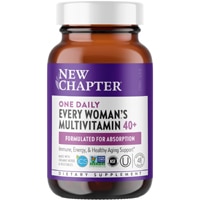 New Chapter Мультивитамины 40 Plus для каждой женщины на один день -- 48 вегетарианских таблеток New Chapter