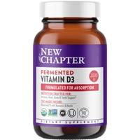 New Chapter Ферментированный витамин D3 — 90 вегетарианских таблеток New Chapter