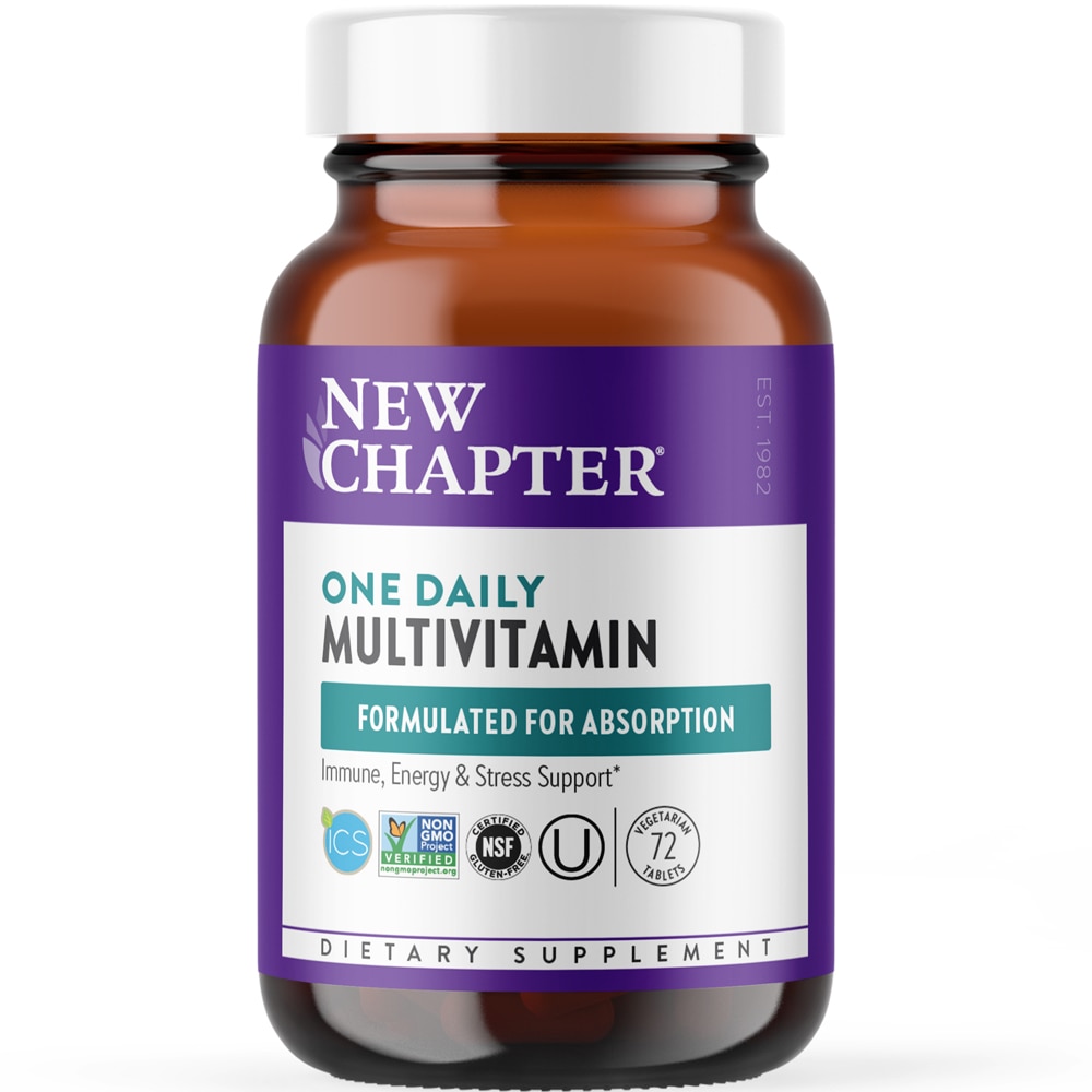 One Daily Multivitamin -- 72 Tablets (Таблетки) New Chapter