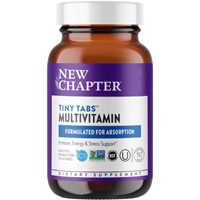 Мультивитамины Tiny Tabs, 192 вегетарианские таблетки New Chapter