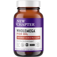 Wholemega Fish Oil -- 180 Softgels (Мягкие капсулы) New Chapter