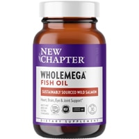 Wholemega Цельный рыбий жир, 30 мягких таблеток New Chapter