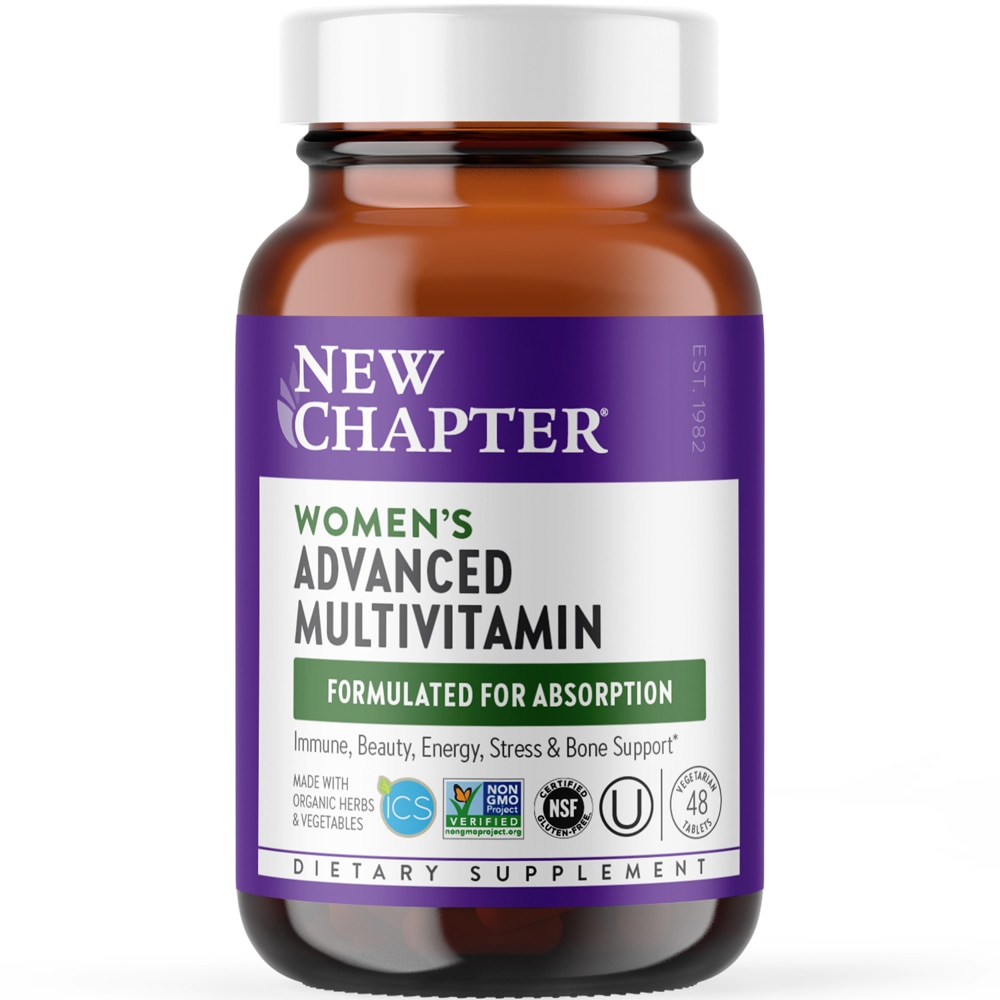 Women's Advanced Multi -- 48 Vegetarian Tablets (Вегетарианские таблетки) New Chapter