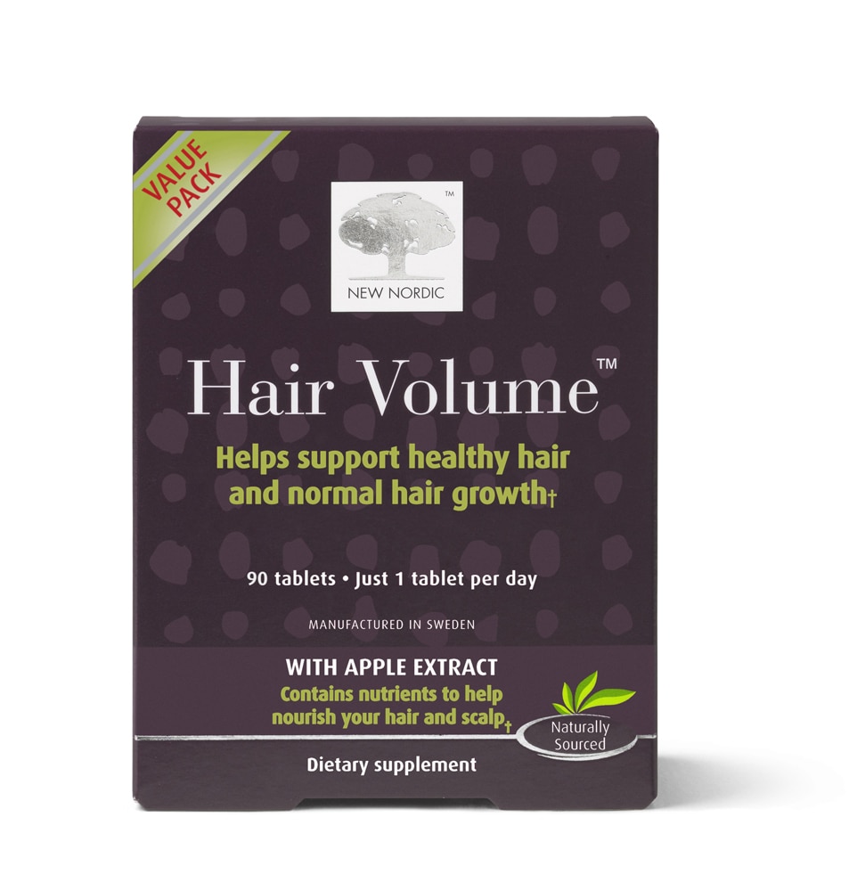 Hair Volume™ Value Pack -- 90 Tablets (Таблетки) New Nordic