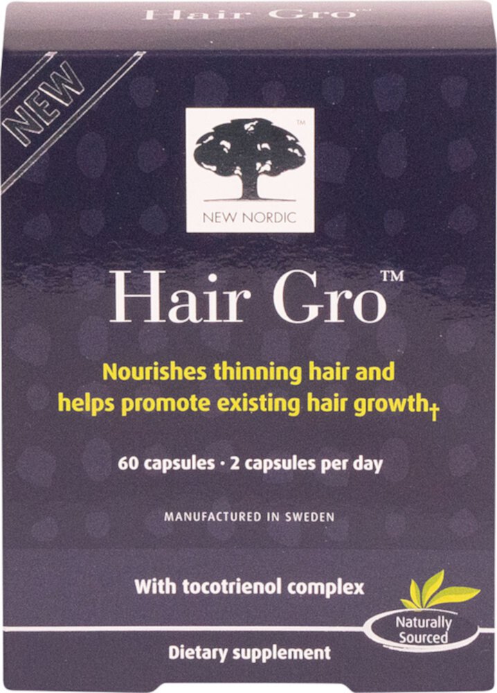Hair Gro™ -- 60 капсул New Nordic