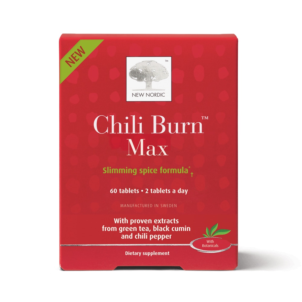 Chili Burn Max -- 60 Tablets (Таблетки) New Nordic